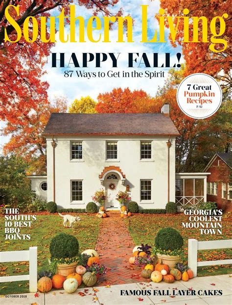 Southernliving magazine - Since 1966, the editors of Southern Living have been carrying out the mission of the brand: to bring enjoyment, fulfillment, and inspiration to our readers by celebrating life in the South. We inspire creativity in their homes, their kitchens, their gardens, and their personal style.